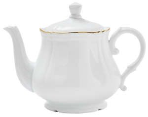 Ginori Corona Oro Brillante Teapot